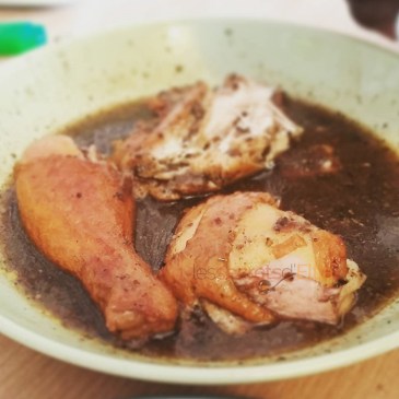 Sauce Djoublé au poulet fumé