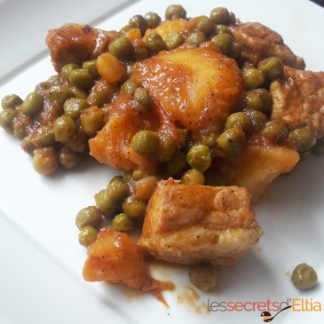 Petits pois à la viande
