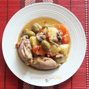 Ragoût de pommes de terres aux olives